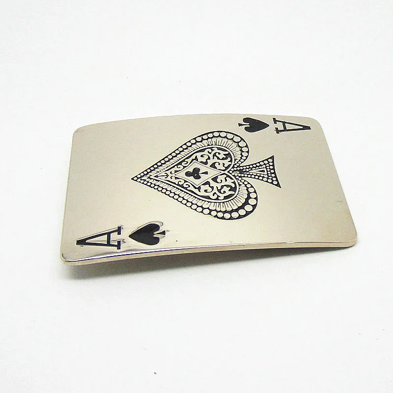 Top Trends: The Cowboys Of The West Belt Buckle White K Poker Spades Fashion Zinc Alloy Belt Buckle With 4.0 Shoppable Styles