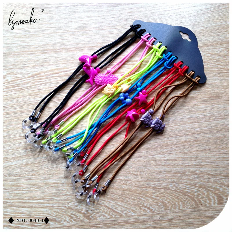 Top Trends: Lymouko 12pcs / Lot Mix Color Elastic Glasses String Bungee Cord Sunglasses For Kid Children Eyewear Lanyard Neck Rope Strap Shoppable Styles