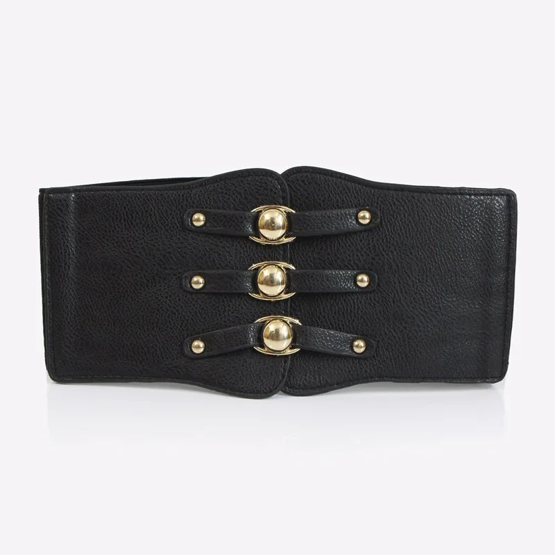 Top Trends: Christmas 2020 Luxury Designer Chris Wide Belts For Women Belt PU Leather Belt Corset Designer Brand Shoppable Styles