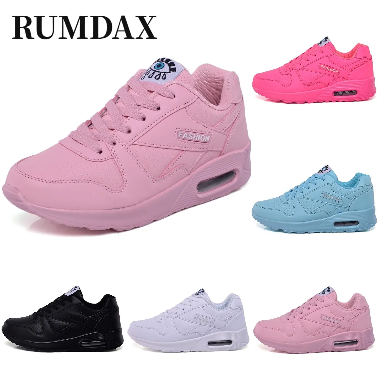 Top Trends: New Brand Womens Air Cushion Sport Shoes Casual Running Shoes Soft Bottom Gym Shoes Ladies Fitness Sneakers Lace-Up Zapatillas Shoppable Styles