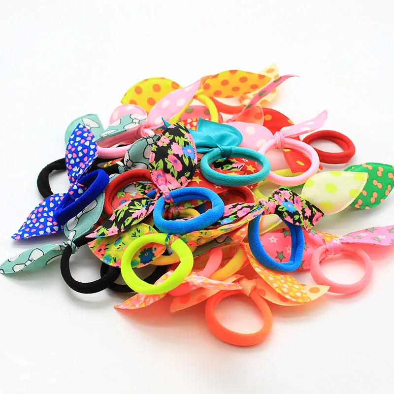 Top Trends: 60pcs Elastic Hair Girls Hair Bands For Children Girl Hair Accessories Hair Scrunchie Girl Kids Headwear Rubber Bands For Girls Shoppable Styles