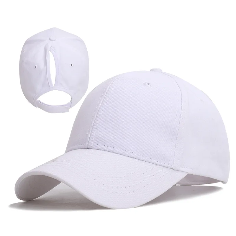 Top Trends: 2021 Women's Ponytail Baseball Cap Women Snapback Summer Mesh Hat Female Fashion HIp Hop Hats Casual Adjustable Outdoor Bone Shoppable Styles