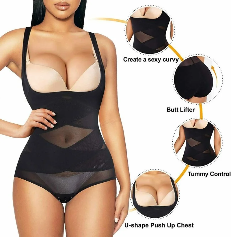 Top Trends: Women Waist Trainer Body Shaper Butt Lifter Shapewear Bodysuit Belly Control Belt Slimming Pants Underwear Fajas Colombianas Top Shoppable Styles - Image 2