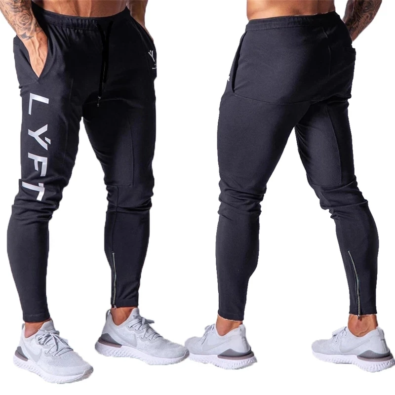 Top Trends: Jogging Pants Men Sport Sweatpants Running Pants GYM Pants Men Joggers Cotton Trackpants Slim Fit Pants Bodybuilding Trouser Shoppable Styles