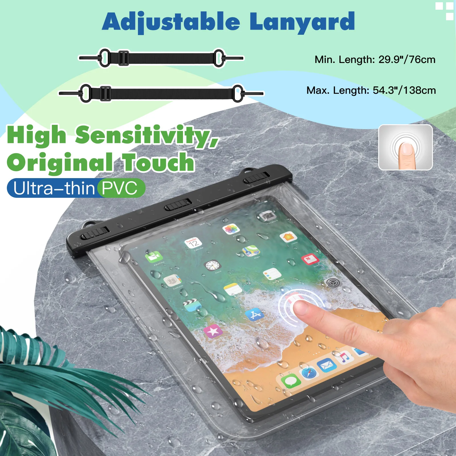 Top Trends: Universal Waterproof Tablet Case For Ipad Samsung Xiaomi Swim Dry Bag Underwater Case Water Proof Bag Phone Pouch Cover Beach Shoppable Styles