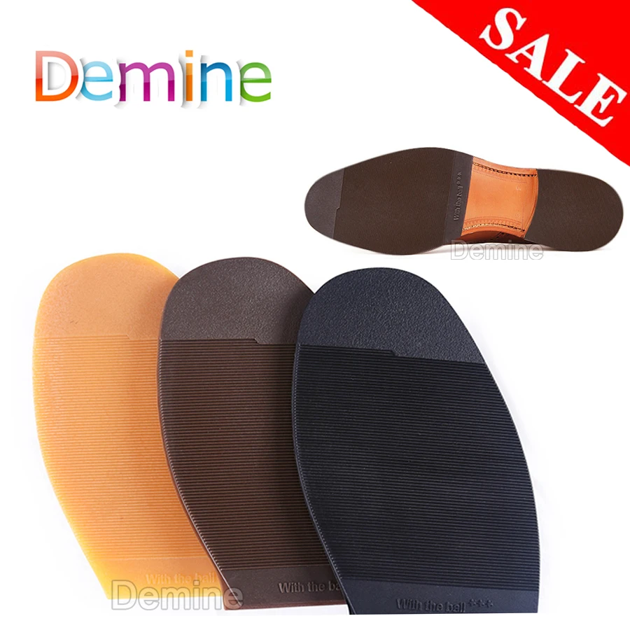 Top Trends: Rubber Shoe Soles Repair For Men Leather Shoes Anti Slip Ground Grip Half Outsoles Replacement DIY Mat Cushion Forefoot Pad Sole Shoppable Styles