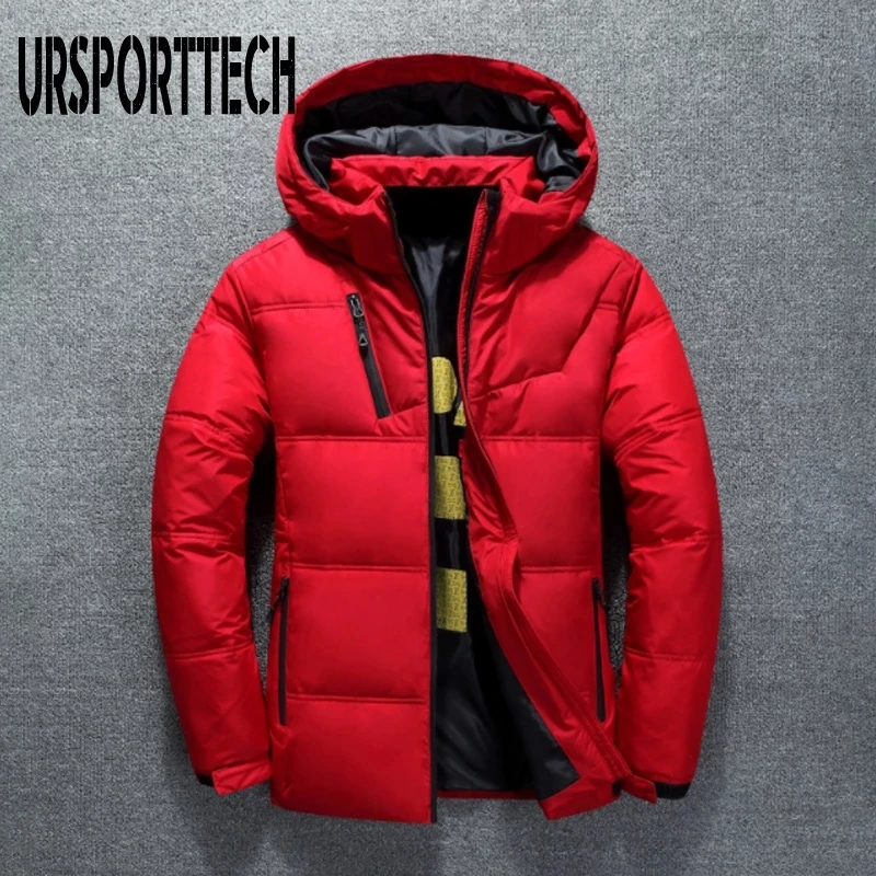 Top Trends: New High Quality White Duck Thick Down Jacket Men Coat Snow Parkas Male Warm Brand Clothing Winter Down Jacket Outerwear Shoppable Styles