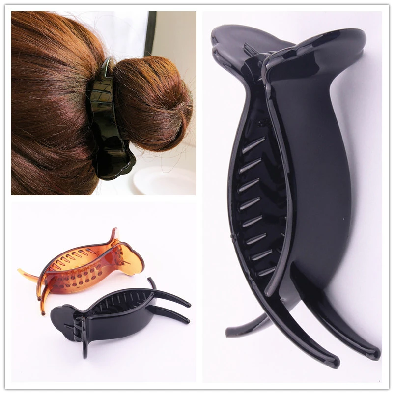 Top Trends: Holding Hair Claw Section Styling Tools Hair Clip Clamps Care Hairpins Pro Salon Fix Hair Hairdressing Tool Crab For Hair 8.3cm Shoppable Styles