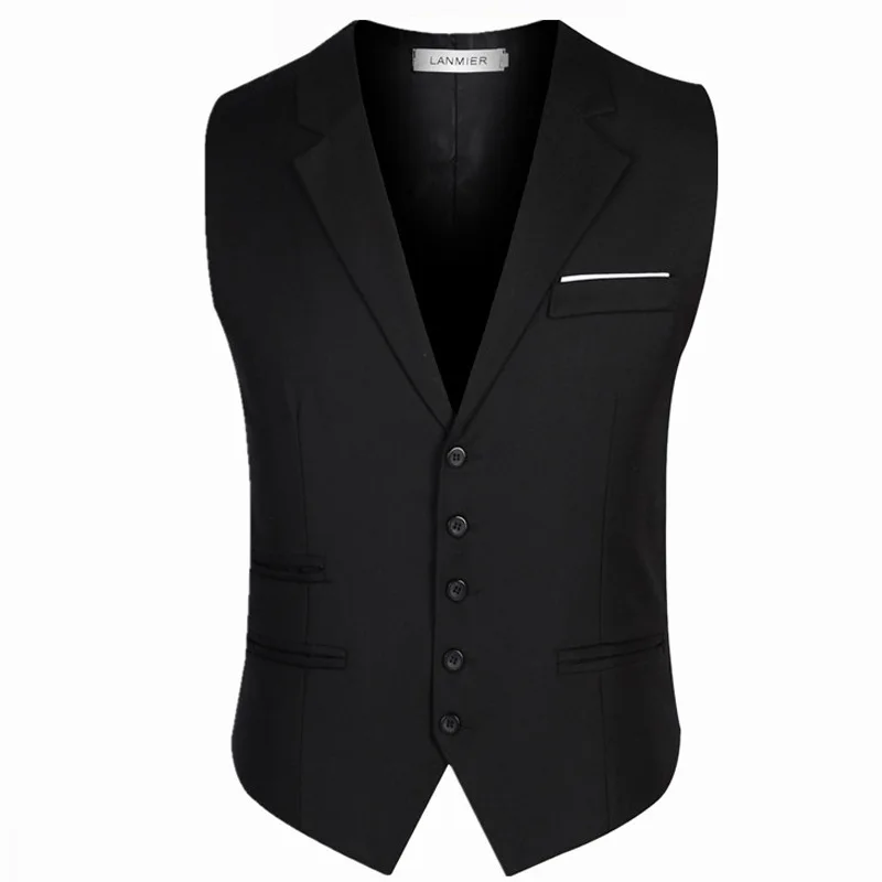 Top Trends: 2023 New Arrival Dress Vests For Men Slim Fit Mens Suit Vest Male Waistcoat Gilet Homme Casual Sleeveless Formal Business Jacket Shoppable Styles