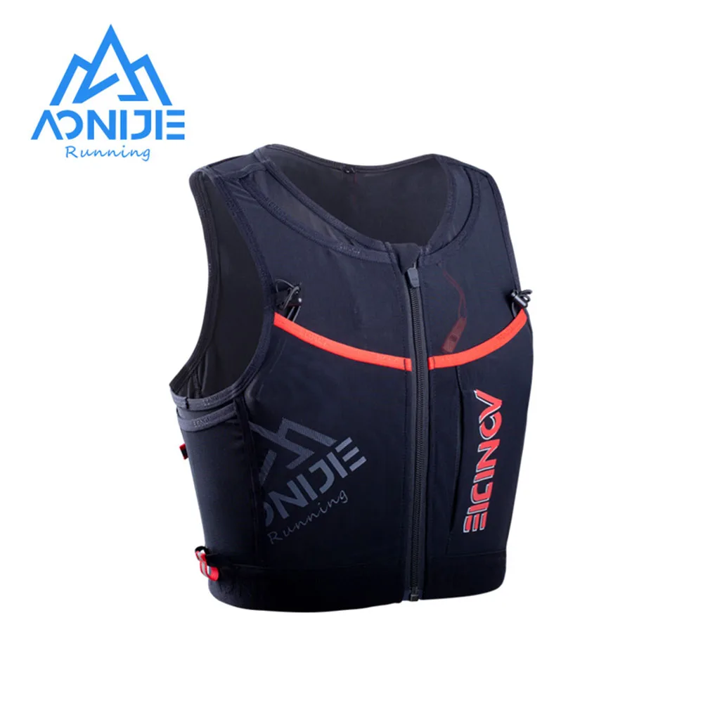 Top Trends: AONIJIE C9106 10L Quick Dry Sports Backpack Hydration Pack Vest Bag With Zipper For Hiking Running Marathon Race Shoppable Styles