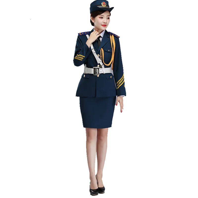 Top Trends: Military Uniform Suits And Accessories Student Class Flag-raising Clothing Sea Land Air Army Honor Guard Band Choir Uniform Shoppable Styles - Image 3