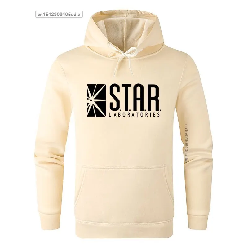 Top Trends: Flash Star Lab Labs Black Color Mens Sweatshirt Men Novelty Star Laboratorles Hoodies Pullover Male Clothes Shoppable Styles