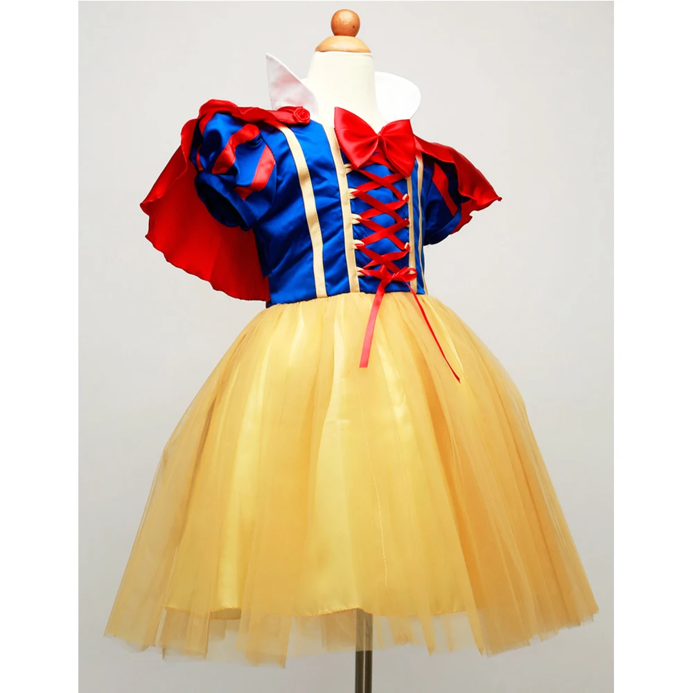 Top Trends: Halloween 4 Layers Snow White Cosplay Dresses For Girls Party Princess Dress Children's Tulle Dress Baby Girl Tutu Infants Gowns Shoppable Styles - Image 3