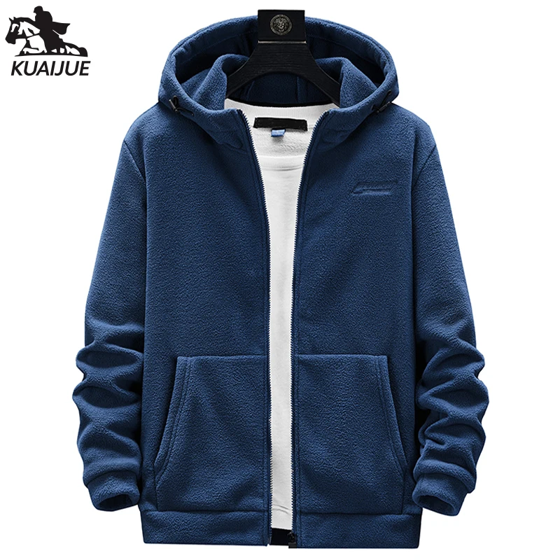 Top Trends: Hoodies Sweatshirt Mens Size L-6XL 7XL 8XL Spring Autumn New Polar Fleece Solid Color Hoodied Men&#039;s Youth Casual Sweatshirts 913 Shoppable Styles