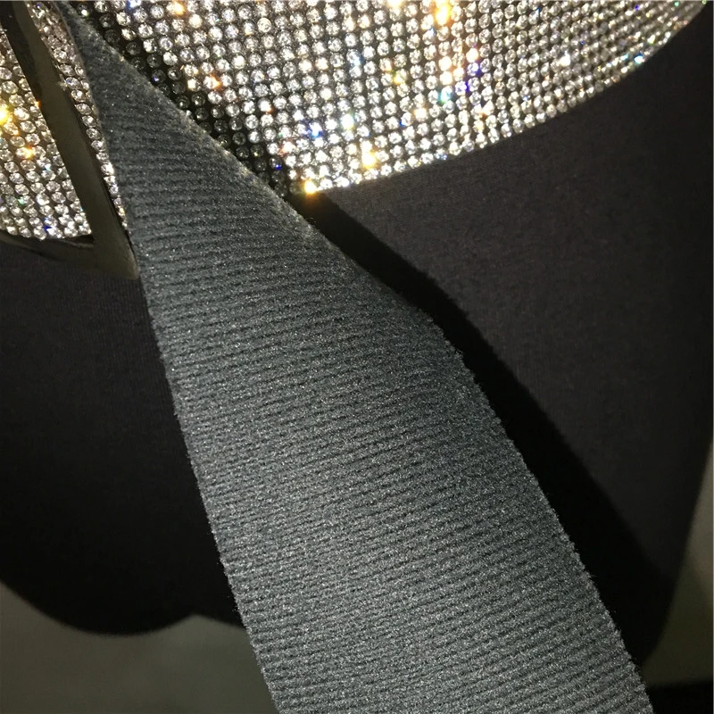 Top Trends: Fashion Sparkly Rhinestone 110 Cm Waist Belt Adjustable Width Belts For Women Hot Selling Hight Street Night Party Accessories Shoppable Styles - Image 6