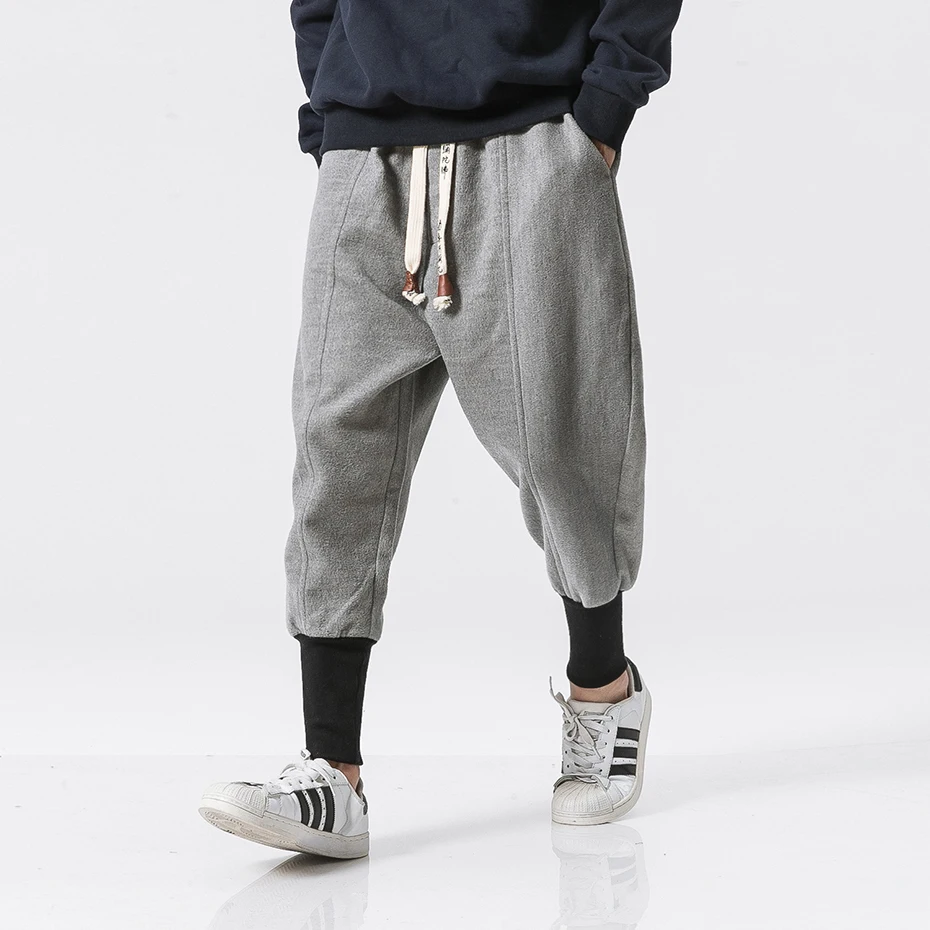 Top Trends: Harem Pants Joggers Hip Hop Sweatpants Streetwear Fashion Pencil Pants Fleece Thick Warm Autumn Winter Casual Cotton Trousers Shoppable Styles