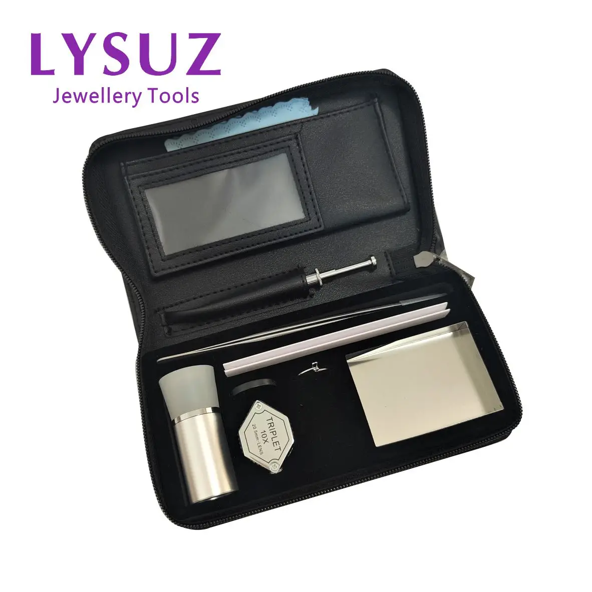 Top Trends: Jewelry Identification Kit Bag Instrument Diamond Gemstone Appraisal Evaluation Sorting Tools Magnifier Heart Arrow Loupe Lysuz Shoppable Styles