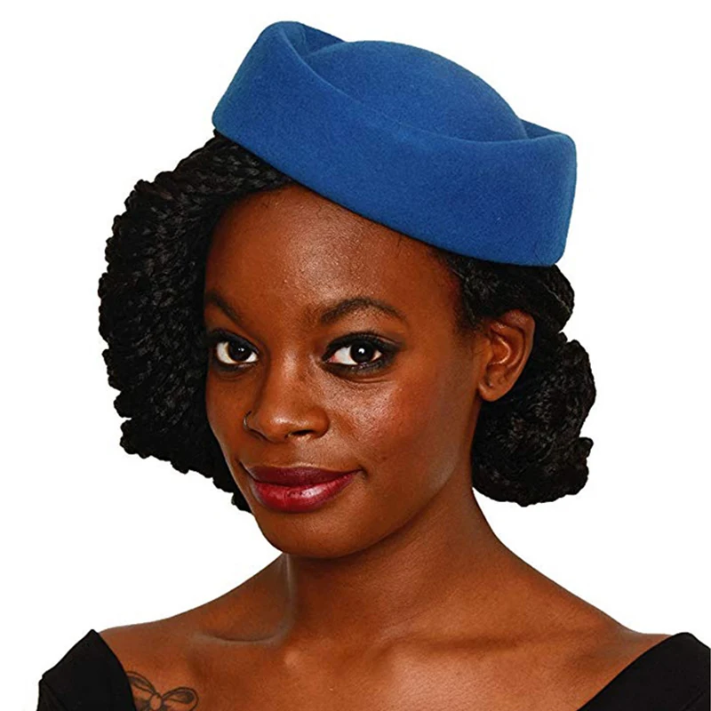 Top Trends: Wool Air Hostesses Pillbox Hat Millinery Making Fascinater Base Stewardess Oval Retro Cocktail Party Wedding Church Hats Shoppable Styles