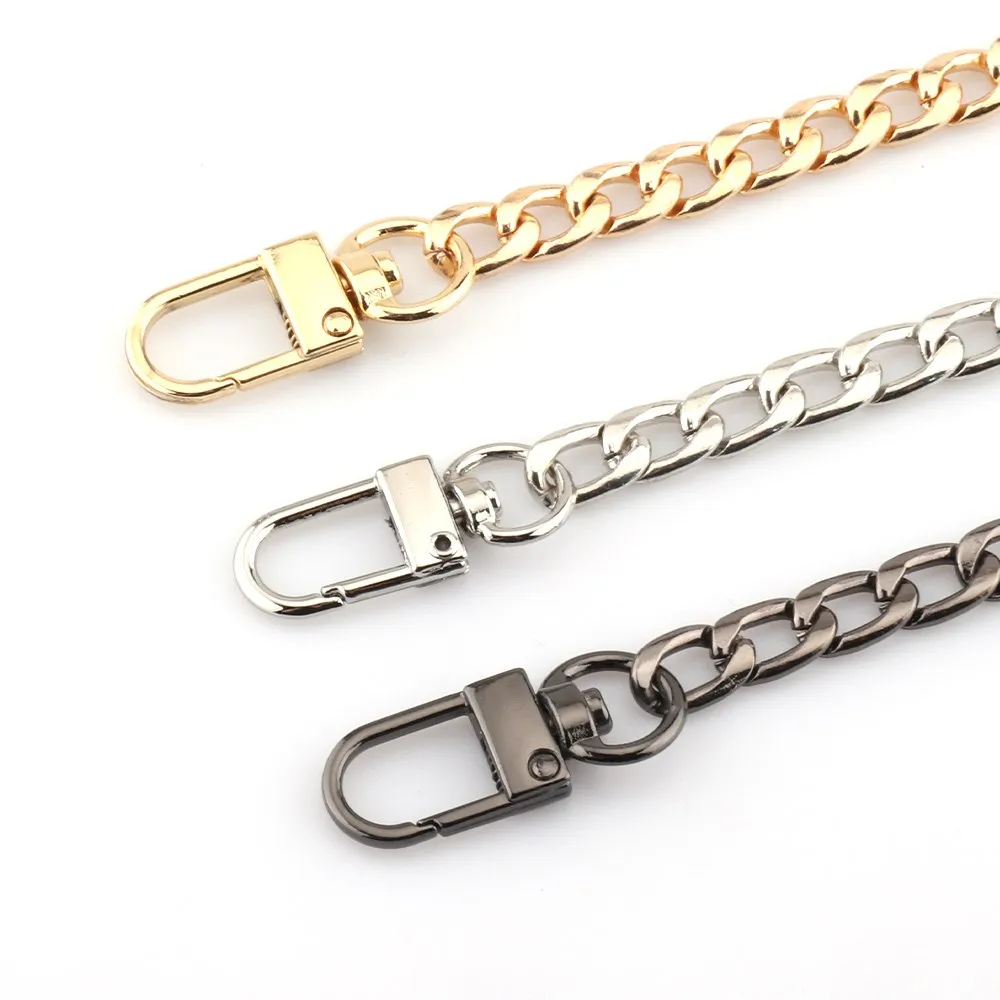 Top Trends: Gold / Silver / Black Bag Accessories Bag Chain Hardware Handbag Accessories Metal Alloy Bag Chain Strap Shoulder Bag Strap Shoppable Styles