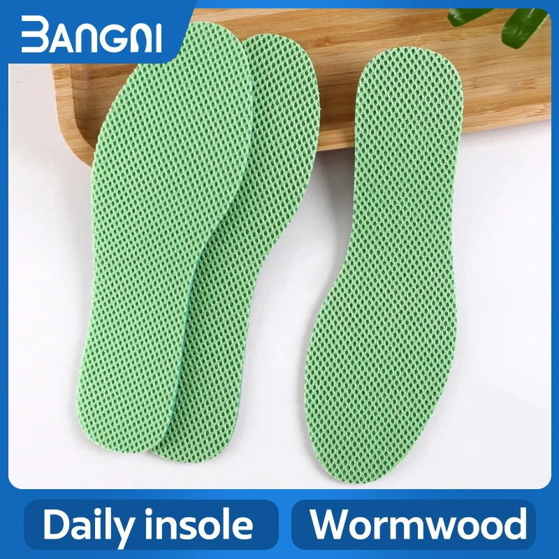 Top Trends: Bangnisole Peppermint Deodorant Insoles Women Men Cushion Pad Breathable Sweat-Absorbent All-Day Sports Insole For Shoes Shoppable Styles