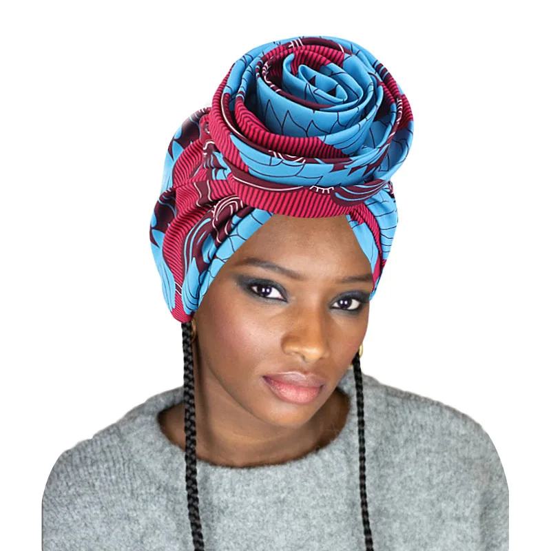 Top Trends: African Pattern Wowen Knot Headwrap Pre-Tied Knotted Turban Bonnet Satin Linned Beanie Headscarf Cap Headwear Hair Accessories Shoppable Styles