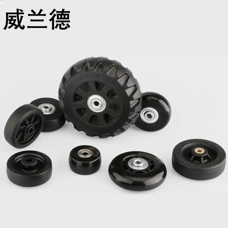 Top Trends: Traveling Luggage Wheels Repair Suitcase Accessories Fashion New Universal Wheels Replacement 360 Spinner Luggage Casters Shoppable Styles