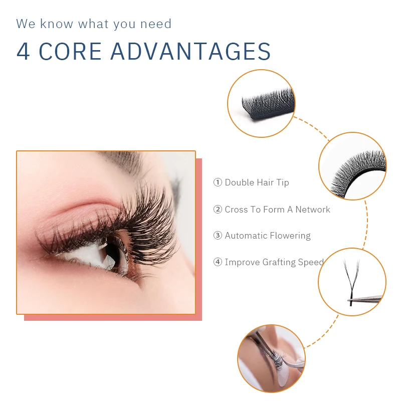 Top Trends: SONG LASHES YY Lashes For Salon Individual Y Shape Eyelash Extensions Y Shape Cilios Shoppable Styles - Image 3