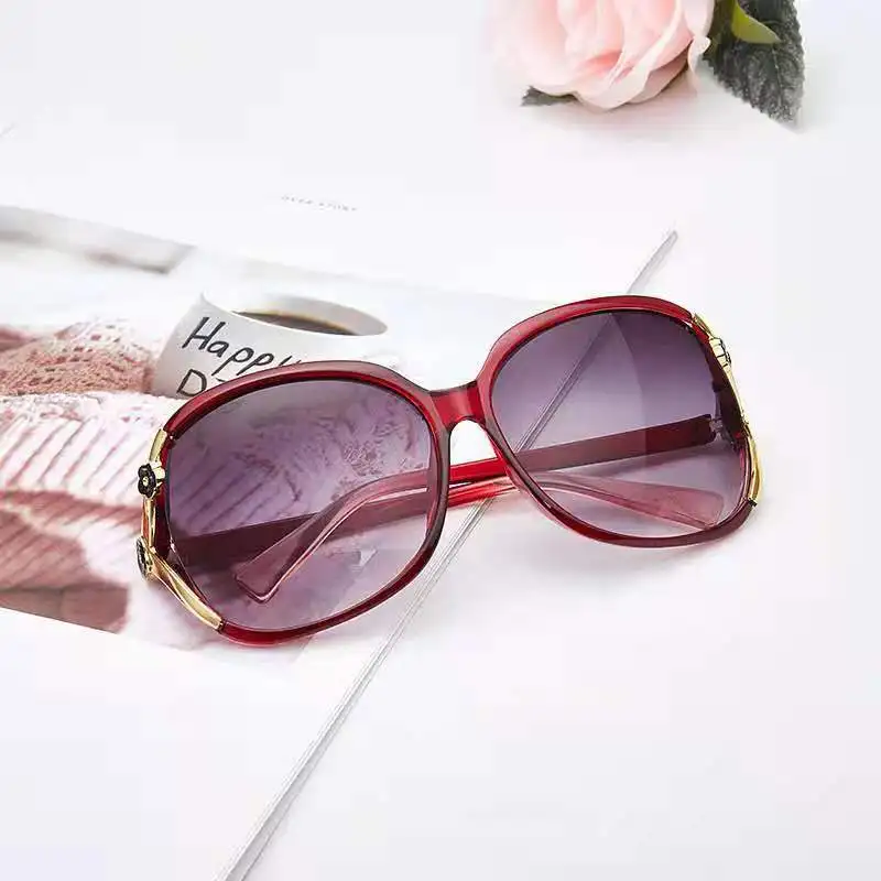 Top Trends: Glasses 2021sunglasses Women Fashion Big Frame Trend Rose Decorative Glasses Shoppable Styles - Image 2