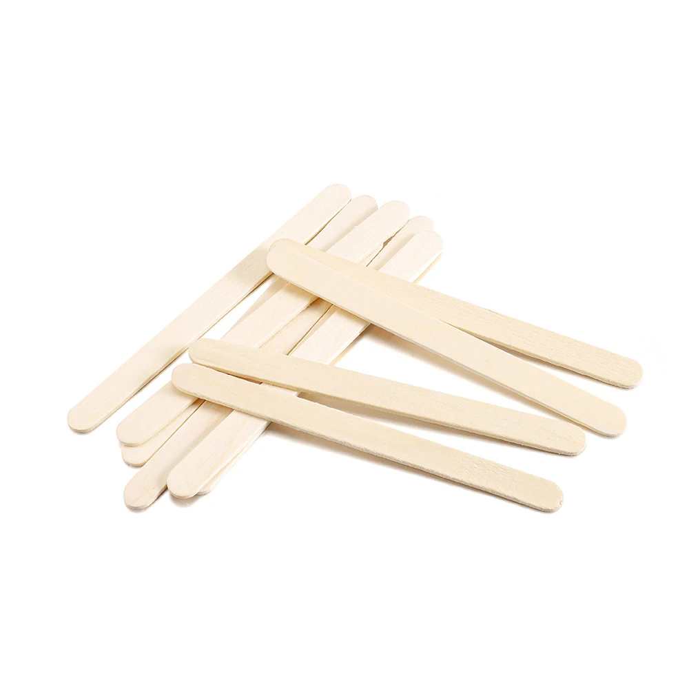 Top Trends: 50-150pcs 11cm Wooden Coffee Tea Ice Cream Popsicle Sticks Beverage Stir Stirrers For DIY Jewely Making UV Resin Sticks Tools Shoppable Styles - Image 6