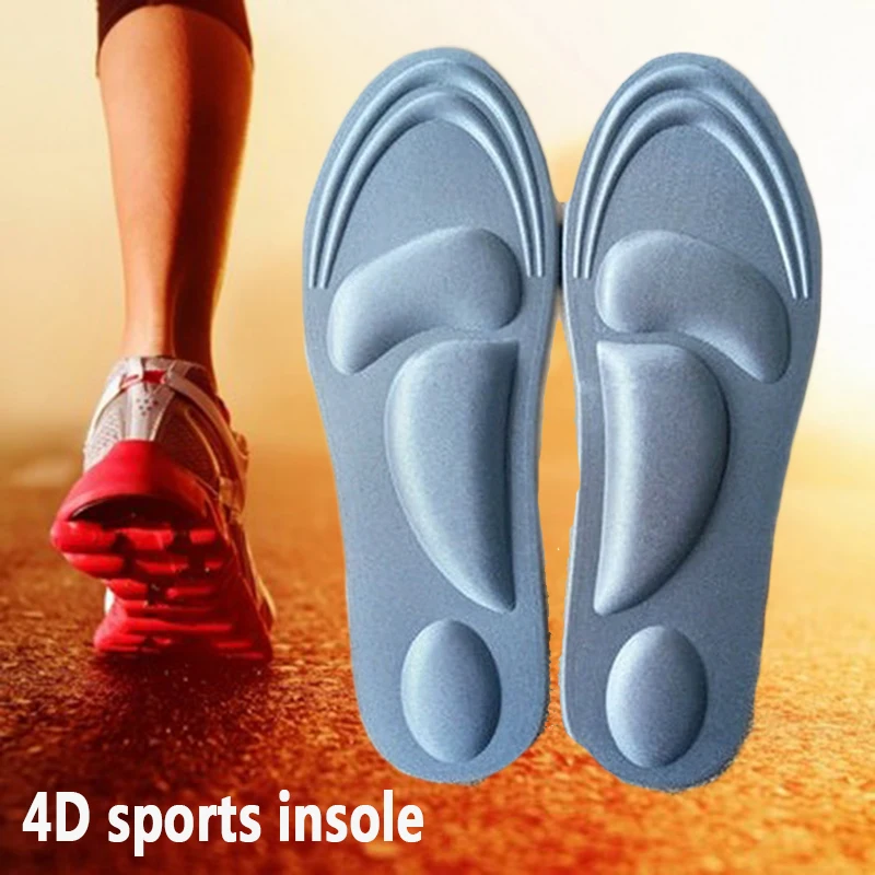 Top Trends: 2pcs Sponge Insoles Men Women Pain Relief Soft 4D Memory Foam Orthopedic Insoles Shoes Flat Feet Arch Support Insole Sport Pads Shoppable Styles