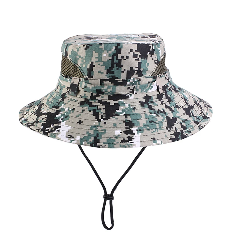 Top Trends: Camouflage Kids Bucket Hats Summer Outdoor Protect Print Hat UPF 50+ Safari Sun Hat For For Men Women Hunting Hiking Fishing Shoppable Styles - Image 4