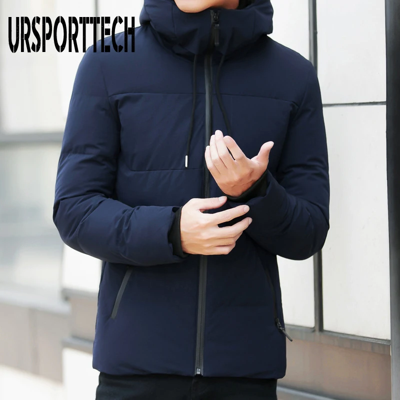 Top Trends: Winter Jacket Men Parkas New Casual Hooded Fashion Winter Coat Male Parkas Outerwear Thick Warm Slim Fit Coats Plus Size M-4XL Shoppable Styles