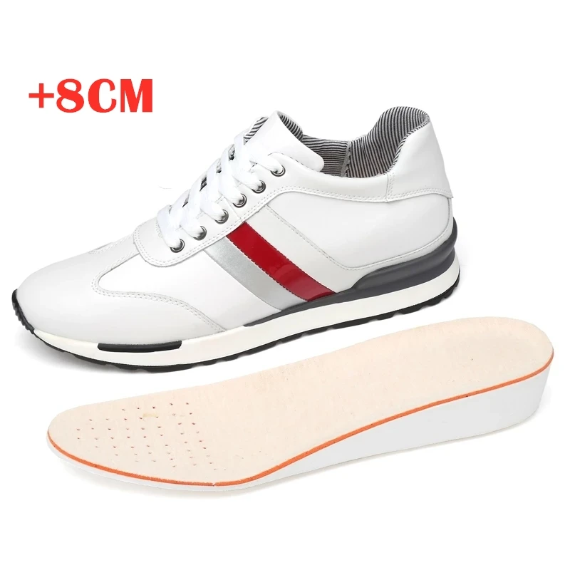 Top Trends: Elevator Shoes Men Sneakers Heightening Shoes Man Increase Shoes Height Increase Insole 8CM Tall Shoes Shoppable Styles