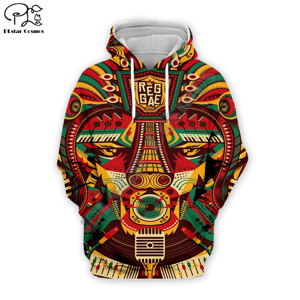 Top Trends: PLstar Cosmos Reggae Singer HipHop Legend Bob Marley Funny NewFashion Streetwear 3DPrint Zipper / Hoodies / Sweatshirts / Jacket A-11 Shoppable Styles