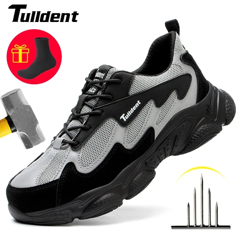 Top Trends: Safety Work Shoes Men Anti-Smashing Indestructible Steel Toe Cap Puncture-Proof Shoes Lightweight Male Sofe Women Cosy Sneakers Shoppable Styles