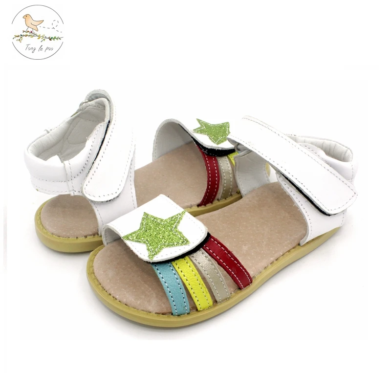 Top Trends: TONGLEPAO Summer Style Children Sandals Girls Princess Beautiful Flower Shoes Kids Flat Sandals Baby Girls Roman Shoes Shoppable Styles