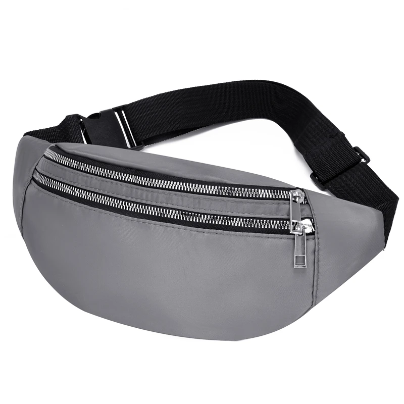 Top Trends: Men Waist Bag Breast Package Waterproof Outdoor Sports Chest Bag Pouch Korean-style Fanny Pouch Crossbody Male Banana Bag Shoppable Styles - Image 5