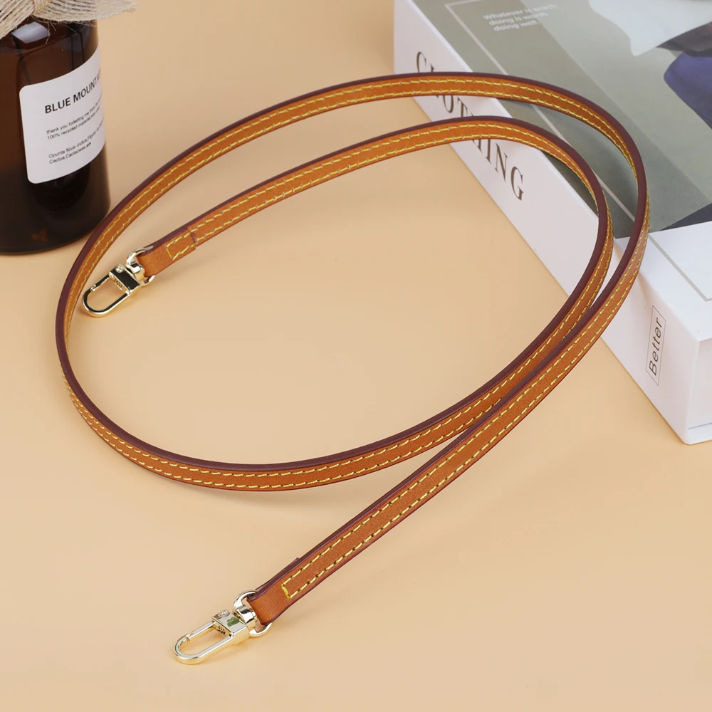 Top Trends: Cow Hide Leather Shoulder Bag Strap 112CM Long Crossbody Strap Women Handbag Bag Belt Accessories Shoppable Styles