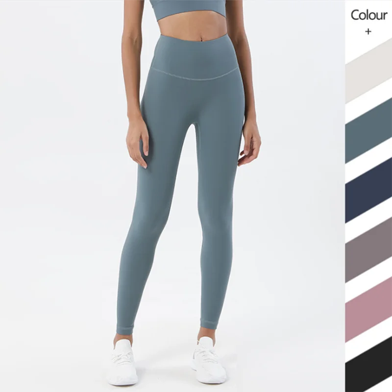 Top Trends: Vnazvnasi Autumn New Design High Waist Female Yoga Leggings Suit Soft And Stretchy Sports Pants Running Wear Outside Sportswear Shoppable Styles