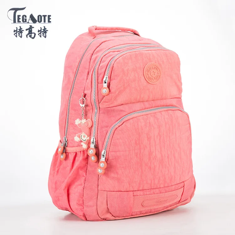 Top Trends: TEGAOTE 2022 Women Backpack For Teenage Girls Brand Nylon Backpacks Mochila Feminina Female Travel Bagpack Schoolbag Women Bag Shoppable Styles