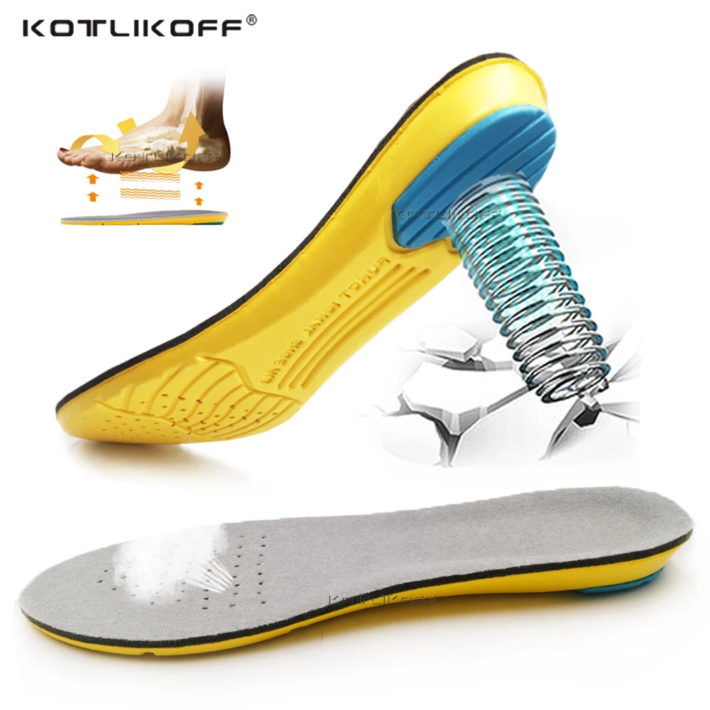 Top Trends: KOTLIKOFF Shoe Inserts Pad Soft Sport Insoles Memory Foam Breathable Outdoor Running Silicone Gel Cushion Orthopedic Insoles Shoppable Styles