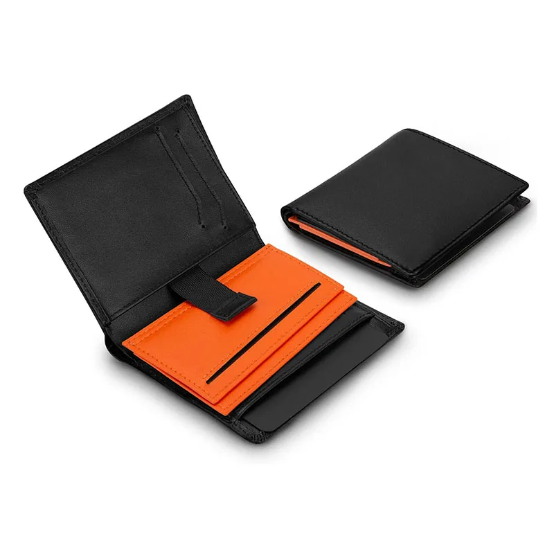 Top Trends: New Men’s Genuine Leather Wallets RFID Blocking Slim Card Holder Luxury Vertical Multifunction Bifold Wallet With Coin Pocket Shoppable Styles