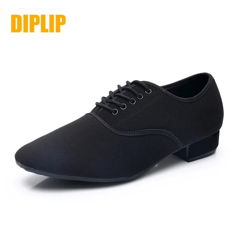 Top Trends: DIPLIP New Modern Men&#039;s Ballroom Dance Tango Flamenco Shoes Oxford Cloth Dance Shoes Latin Dance Shoes Shoppable Styles