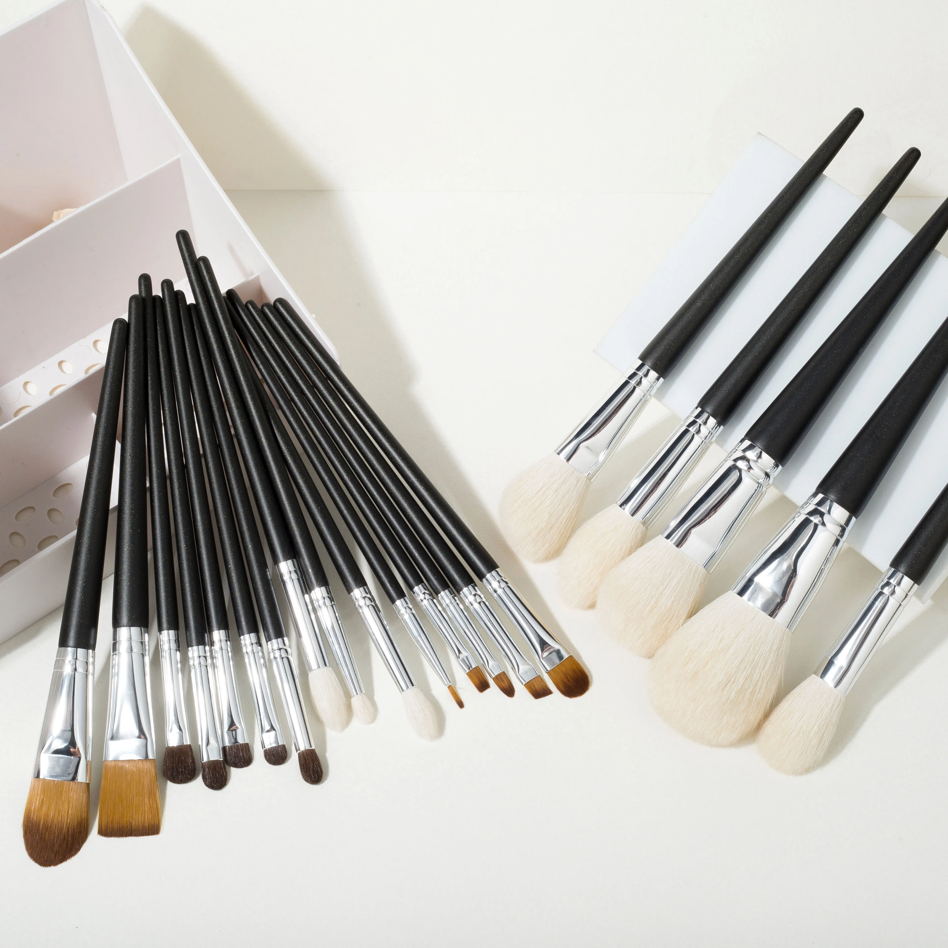 Top Trends: Shinedo Powder Matte Black Color Soft Goat Hair Makeup Brushes High Quality Cosmetics Tools Brochas Maquillage Shoppable Styles - Image 3