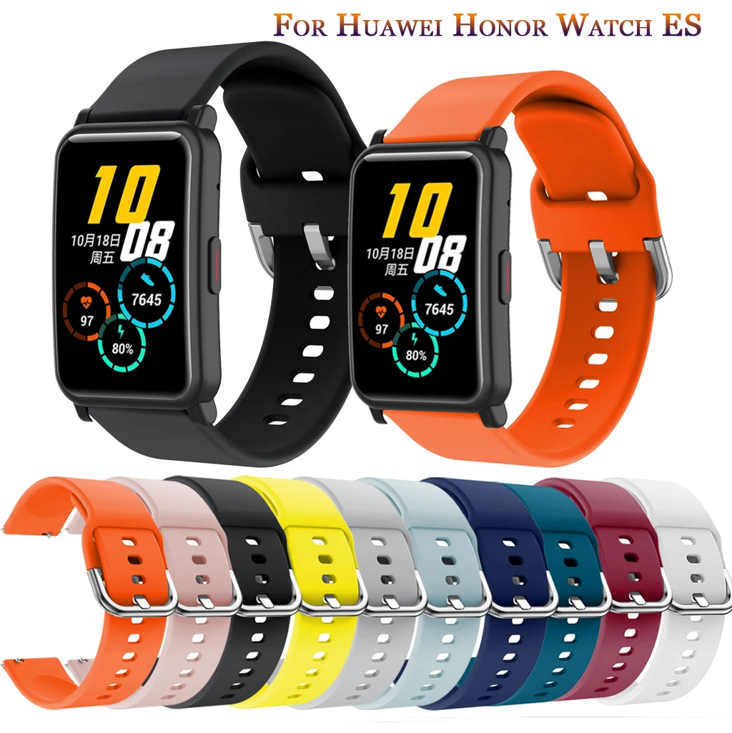 Top Trends: Silicone 20mm WatchBand Strap For Huawei Honor Watch ES Fashion Smartwatch Bracelet Wristband For Amazfit GTS 2 / GTR 42mm Correa Shoppable Styles