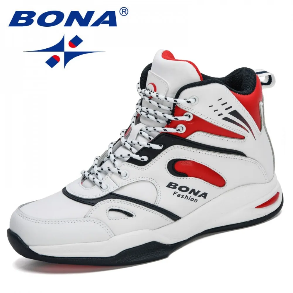 Top Trends: BONA New Arrival Basketball Shoes Men Cushioning Light Trendy Sneakers Man Zapatos Hombre Outdoor Sports Footwear Masculino Shoppable Styles