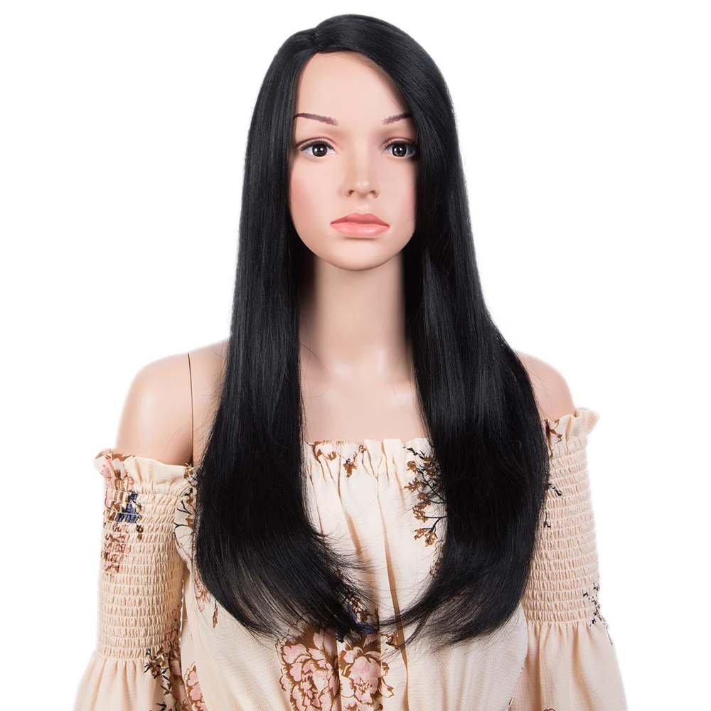 Top Trends: Sleek Human Hair Wigs For Women Highlight Colored Human Hair Wigs Lace Wig Straight Brazilian Hair Wigs 24 Inch Long Wig Shoppable Styles