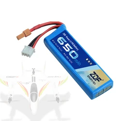 ZDF 5PCS Lipo Battery HV 650mAh 45C  2s 3s 4s HV With XT30 Plug For Emax