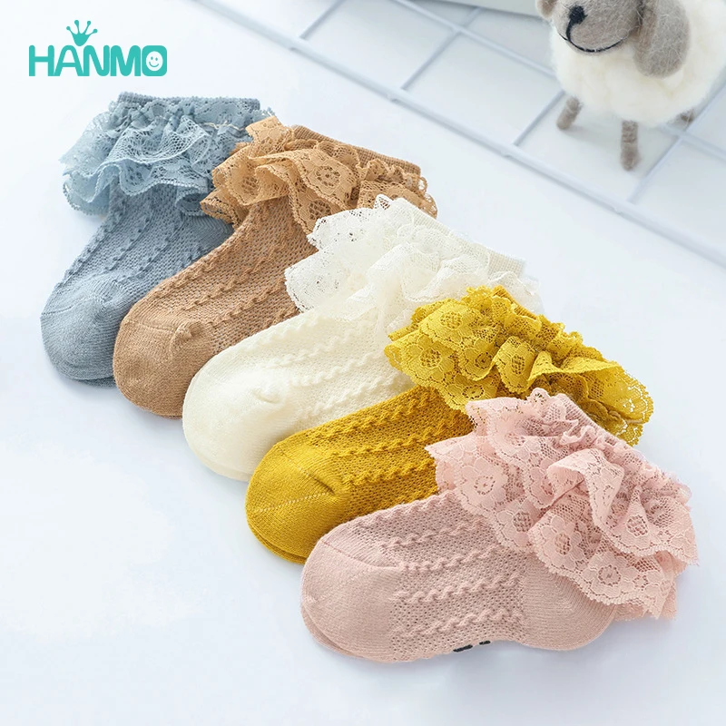 Top Trends: Wholesale Baby Socks Lace Ruffle Newborn Cotton Baby Girls Sock Cute Toddler Socks Princess Style Baby Accessories Shoppable Styles