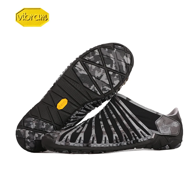 Top Trends: 2020 Vibram FUROSHIKI Stretch Fabric Men Wrap Shoes Walking Sports Super Light Five Fingers Running Portable Folding Sneakers Shoppable Styles